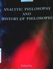 ANALYTIC PHILOSOPHY AND HISTORY OF PHILOSOPHY