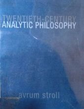 TWENTIETH - CENTURY ANALYTIC PHILOSOPHY