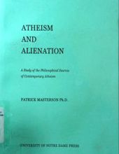 ATHEISM AND ALIENATION