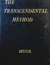 THE TRANSCENDENTAL METHOD