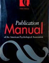 MANUAL (PUBLICATION MANUAL OF THE AMERICAN PSYCHOLOGICAL ASSOCIATION)