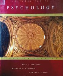 HILGARD's INTRODUCTION TO PSYCHOLOGY