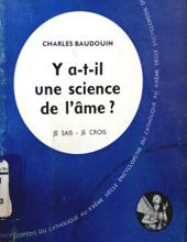 Y A-T-IL UNE SCIENCE DE L'ame