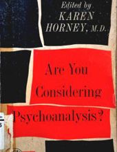 ARE YOU CONSIDERING PSYCHOANALYSIS?