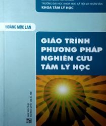 GIÁO TRÌNH PHƯƠNG PHÁP NGHIÊN CỨU TÂM LÝ HỌC