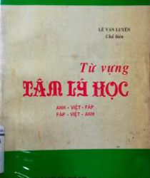 TỪ VỰNG TÂM LÝ HỌC