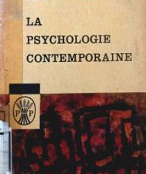 LA PSYCHOLOGIE CONTEMPORAINE