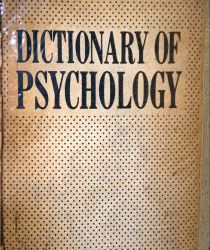 DICTIONARY OF PSYCHOLOGY