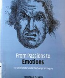 FROM PASSIONS TO EMOTIONS