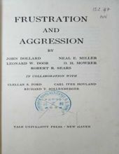 FRUSTRATION AND AGGRESSION