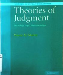 THEORIES OF JUDGMENT