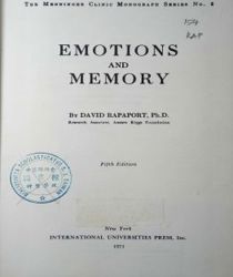 EMOTIONS AND MEMORY