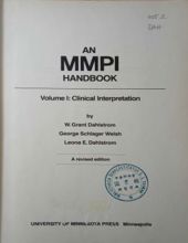 AN MMPI HANDBOOK