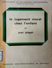 LE JUGEMENT MORAL CHEZ L'enfant