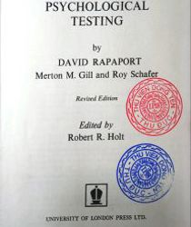 DIAGNOSTIC PSYCHOLOGICAL TESTING