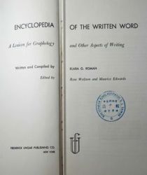 ENCYCLOPEDIA OF THE WRITTEN WORD