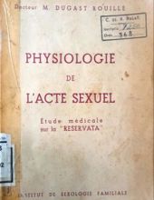 PHYSIOLOGIE DE L'acte SEXUEL