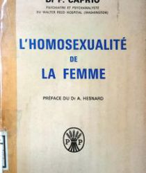 L'HOMOSEXUALITÉ DE LA FEMME