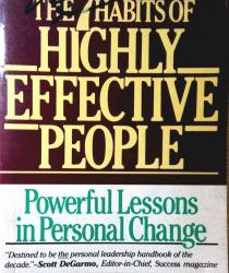 THE SEVEN HABITS OF HIGHLY EFFECTIVE PEOPLE