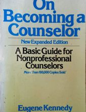 ON BECOMING A COUNSELLOR