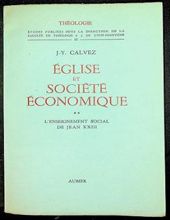 ÉGLISE ET SOCIÉTÉ ÉCONOMIQUE