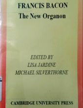 FRANCIS BACON THE NEW ORGANON