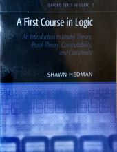 A FIRST COURSE IN LOGIC