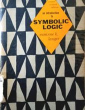 AN INTRODUCTION TO SYMBOLIC LOGIC