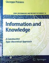 INFORMATION AND KNOWLEDGE