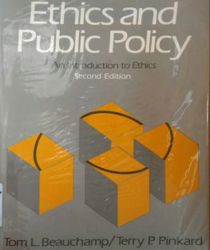 ETHICS AND PUBLIC POLICY