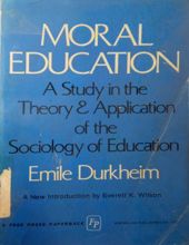 MORAL EDUCATION