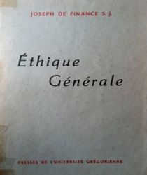 ÉTHIQUE GÉNÉRALE