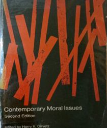 CONTEMPORARY MORAL ISSUES