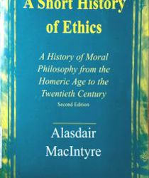 A SHORT HISTORY OF ETHICS