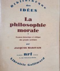 LA PHILOSOPHIE MORALE