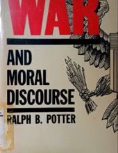 WAR AND MORAL DISCOURSE