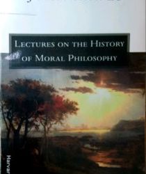 LECTURES ON THE HISTORY OF MORAL PHILOSOPHY