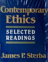 CONTEMPORARY ETHICS