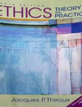 ETHICS THEORY AND PRACTICE