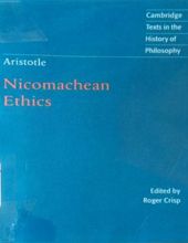 THE NICOMACHEAN ETHICS