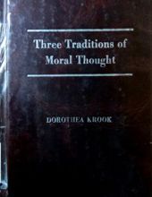 THREE TRADITIONS OF MORAL THOUGHT