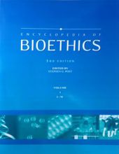 ENCYCLOPEDIA OF BIOETHICS (Sách thất lạc)