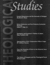 THEOLOGICAL STUDIES: JUNE 2002, VOL. 63, NO. 2