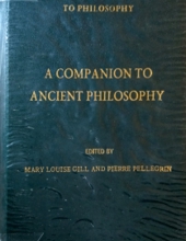 A COMPANION TO ANCIENT PHILOSOPHY