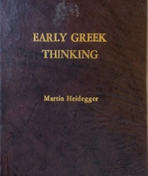 EARLY GREEK THINKING