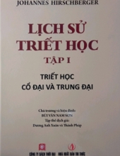 LỊCH SỬ TRIẾT HỌC