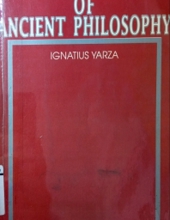 HISTORY OF ANCIENT PHILOSOPHY