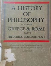 A HISTORY OF PHILOSOPHY, VOL. I