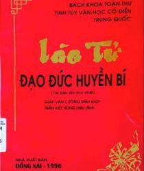 LÃO TỬ ĐẠO ĐỨC HUYỀN BÍ