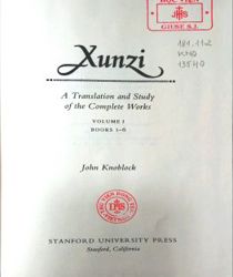 XUNZI: VOLUME 1 - BOOKS 1-6